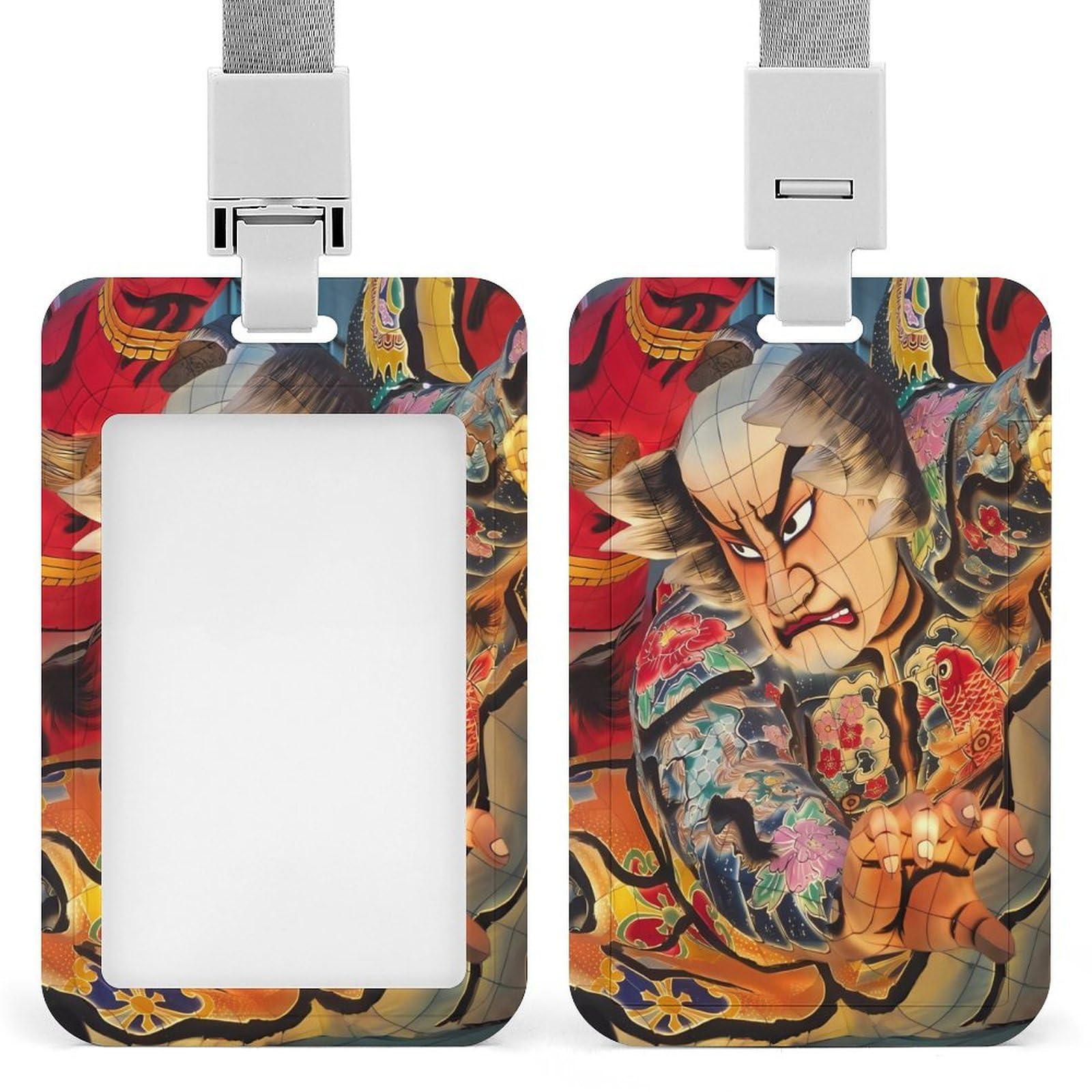 Amazon.co.jp: 青森県ねぶた祭り カードホルダー 社員証ケース ネーム