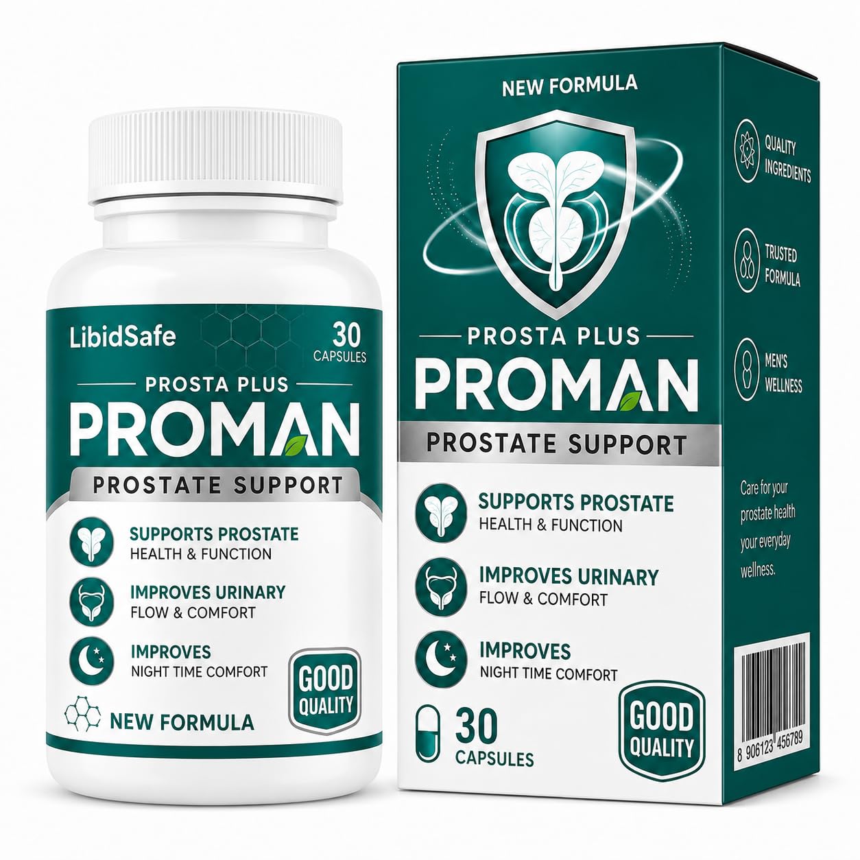 Proman Capsule Original | Prostate Health Support | Helps to Improve Prostate Health Function | Supports Comfortable Urinary Flow | 30 Capsules-image-22