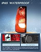 Vista 62 de Nilight Conjunto de luz trasera compatible con Chevy Silverado 1500 1500HD 2500 2500HD 2500 2500HD 3500 2007 Chevrolet Classic OE Style lámpara Lado
