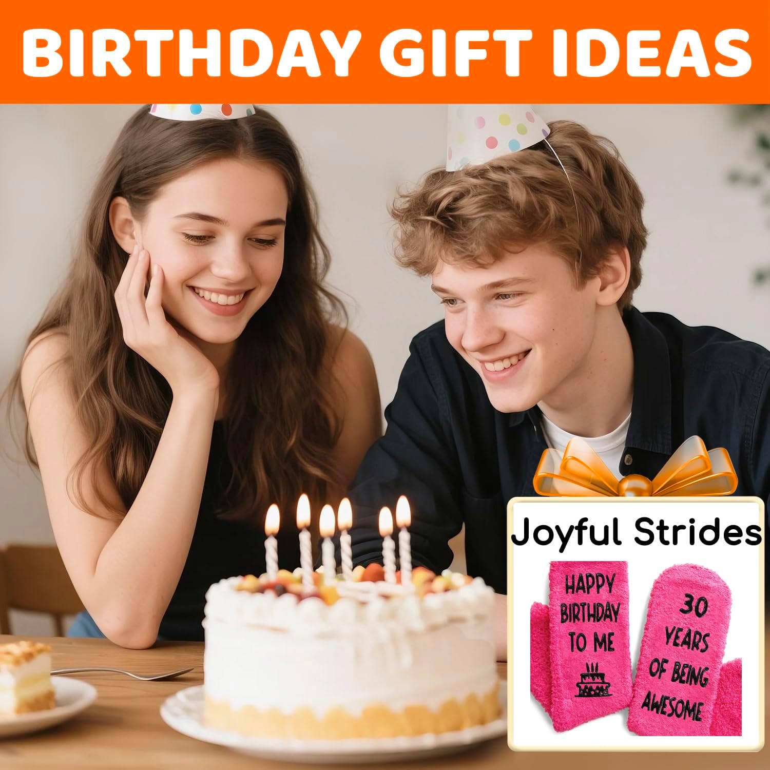 HAPPYPOP Birthday Gift Ideas for Women - Socks for 26 27 28 29 30 Year Olds Women - Image 5