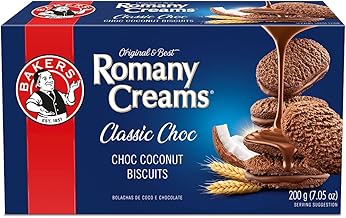 Bakers Romany Creams Original Chocolate | 1 Pack | 200g/ 7 oz | Non GMO | Kosher | Halal |