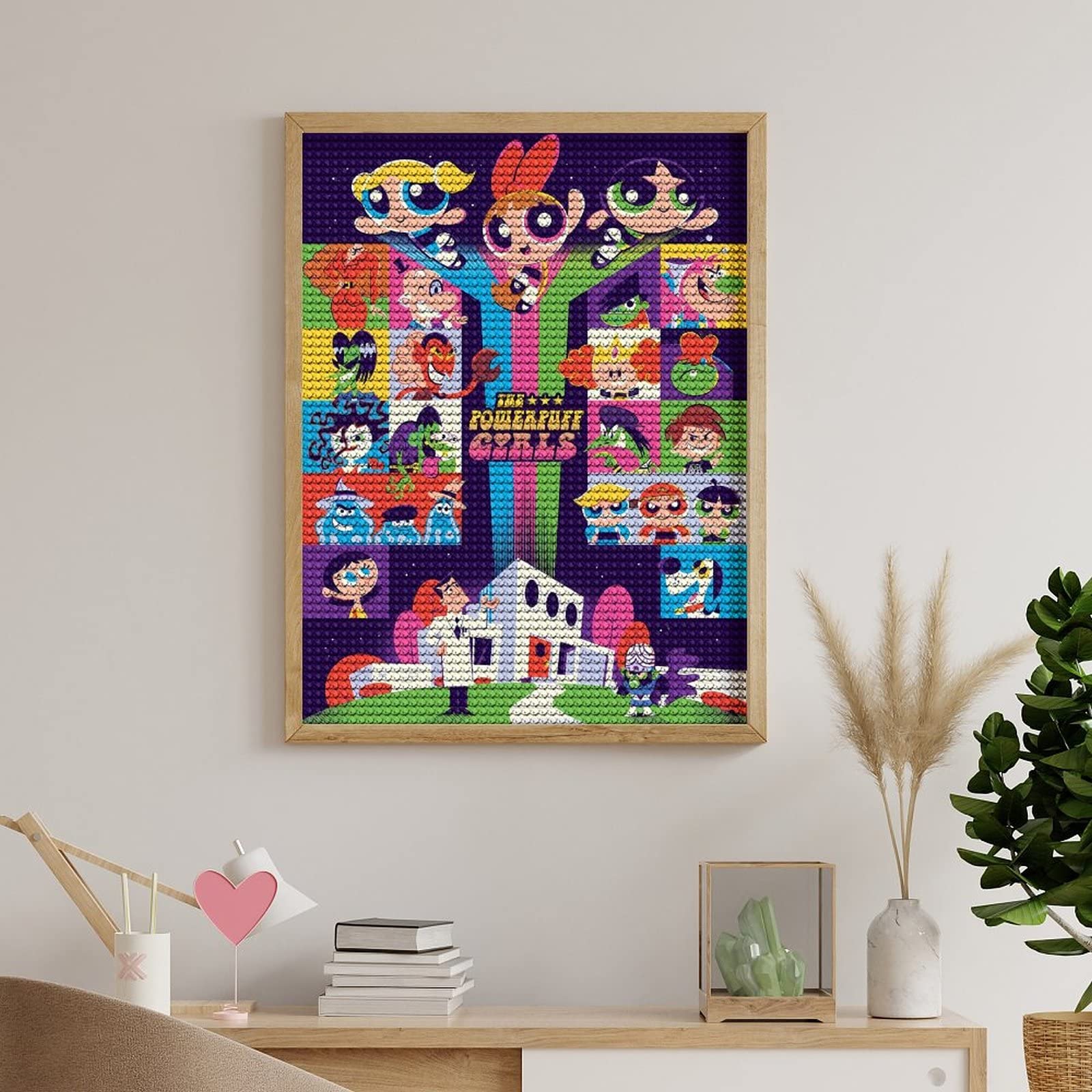 Amazon | The Powerpuff Girls パワーパフ ガールズ 5D ダイヤモンド