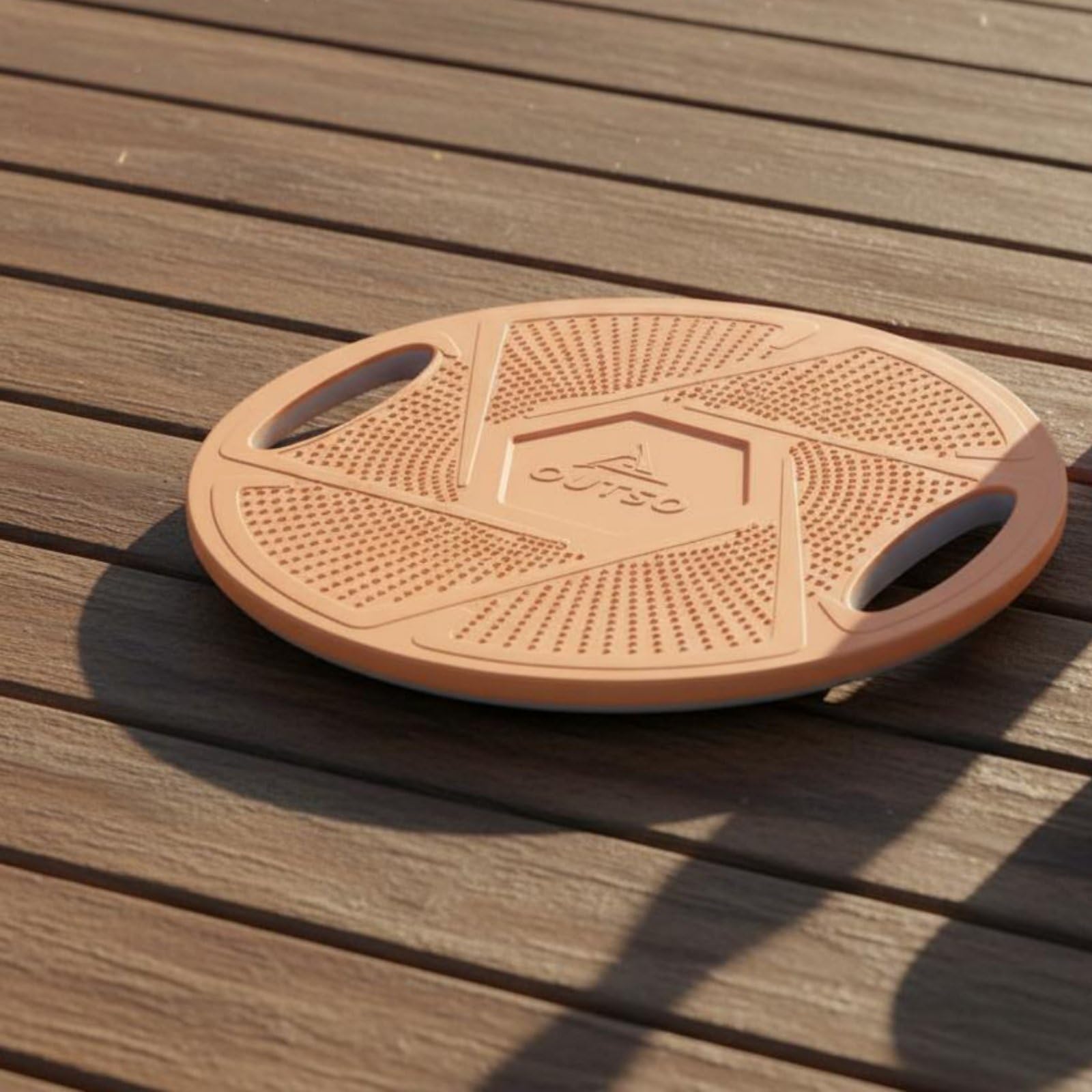 Balance Board Tavola di Equilibrio Piattaforma di Stabilità Disco Oscillante Antiscivolo Compatta in Polipropilene con Presa Sicura Rotazione 360