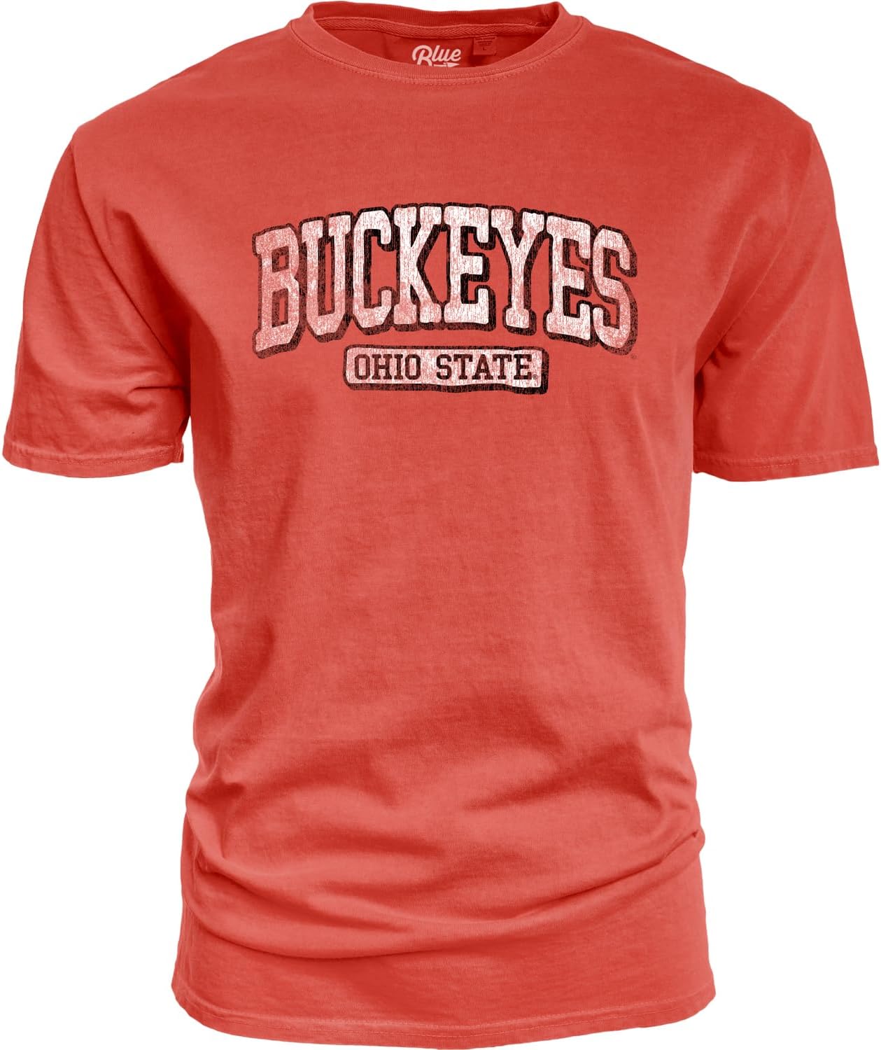 Blue 84 NCAA Unisex-Adult NCAA Officially Licensed T-Shirt Team Color Dyed Ringspun Vintage