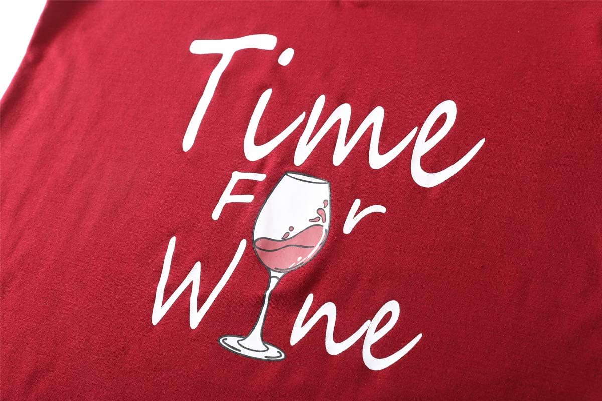 YIJIU Women's Short Sleeve Tops and Capri Pants Cute Cartoon Print Pajama Sets - Image 4