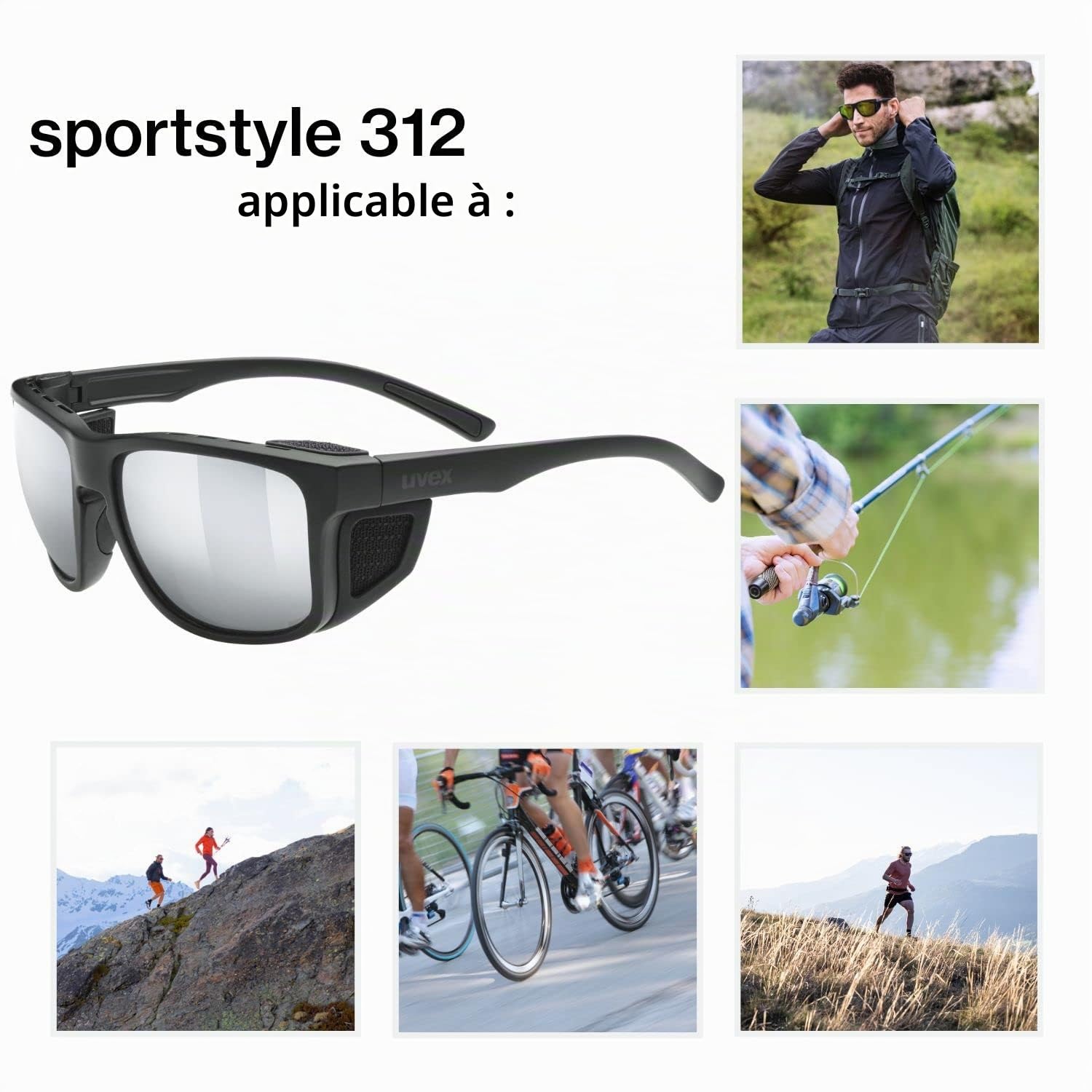 Uvex Uvex Sportstyle 312 lunettes de sport Mixte (lot de 1)