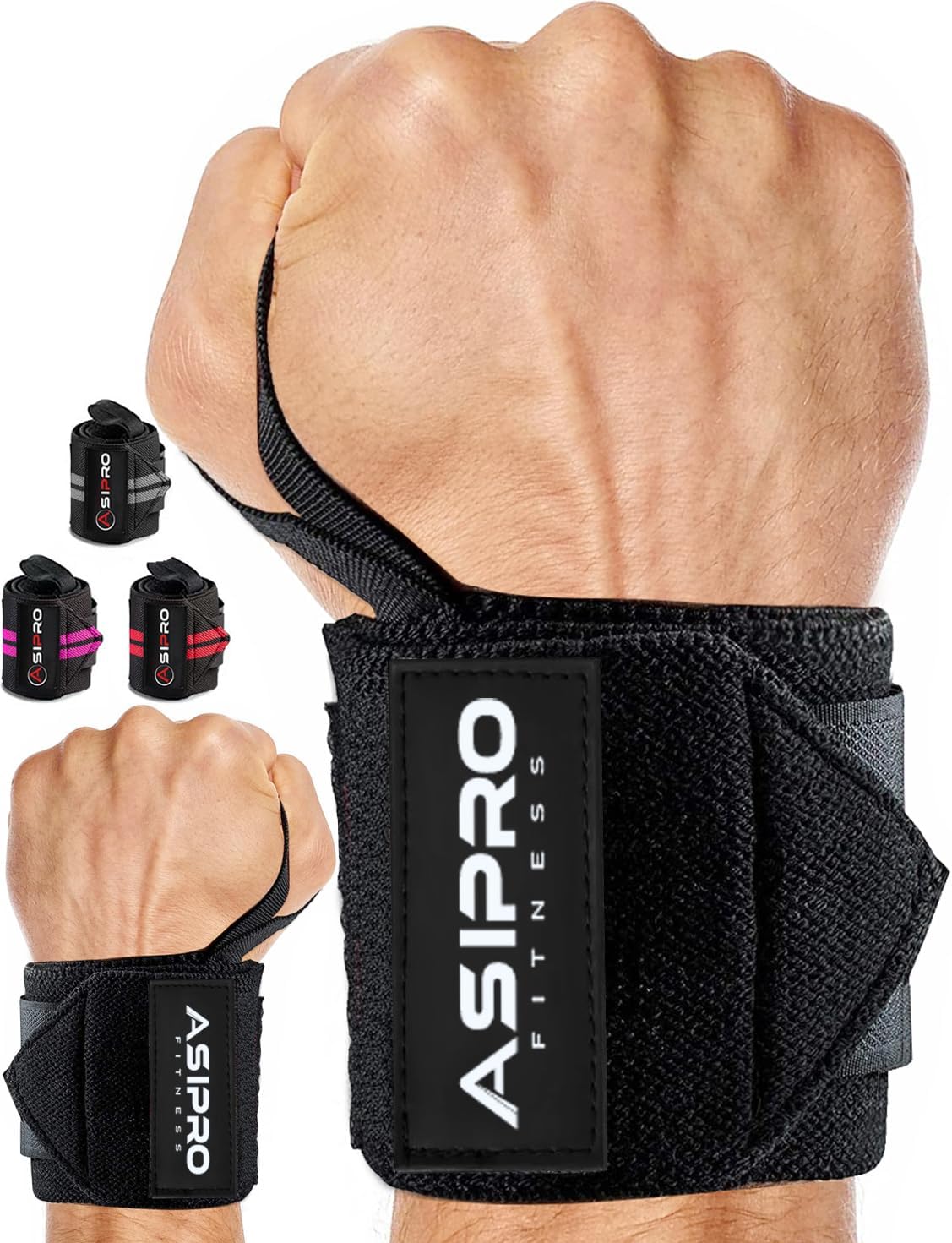 Wrist Wraps for Weightlifting 18" Wrist Straps for Weightlifting Weight Lifting Wrist…