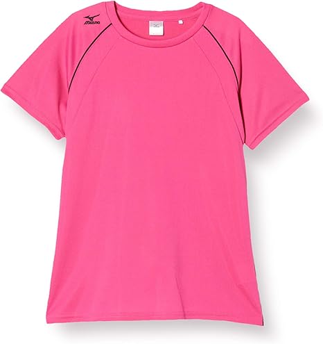 Amazon ミズノ トレーニングウェア 半袖tシャツ ナビドライ 肩ロゴ 吸汗速乾 インナー 肌着 Upf15 日焼け防止 32ma5336 レディース アクティブシャツ Tシャツ 通販