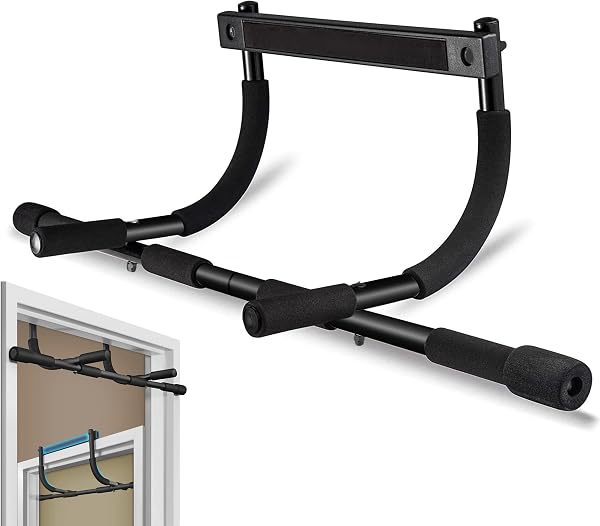 HOMCOM Ceiling Mount Pull Up Bar