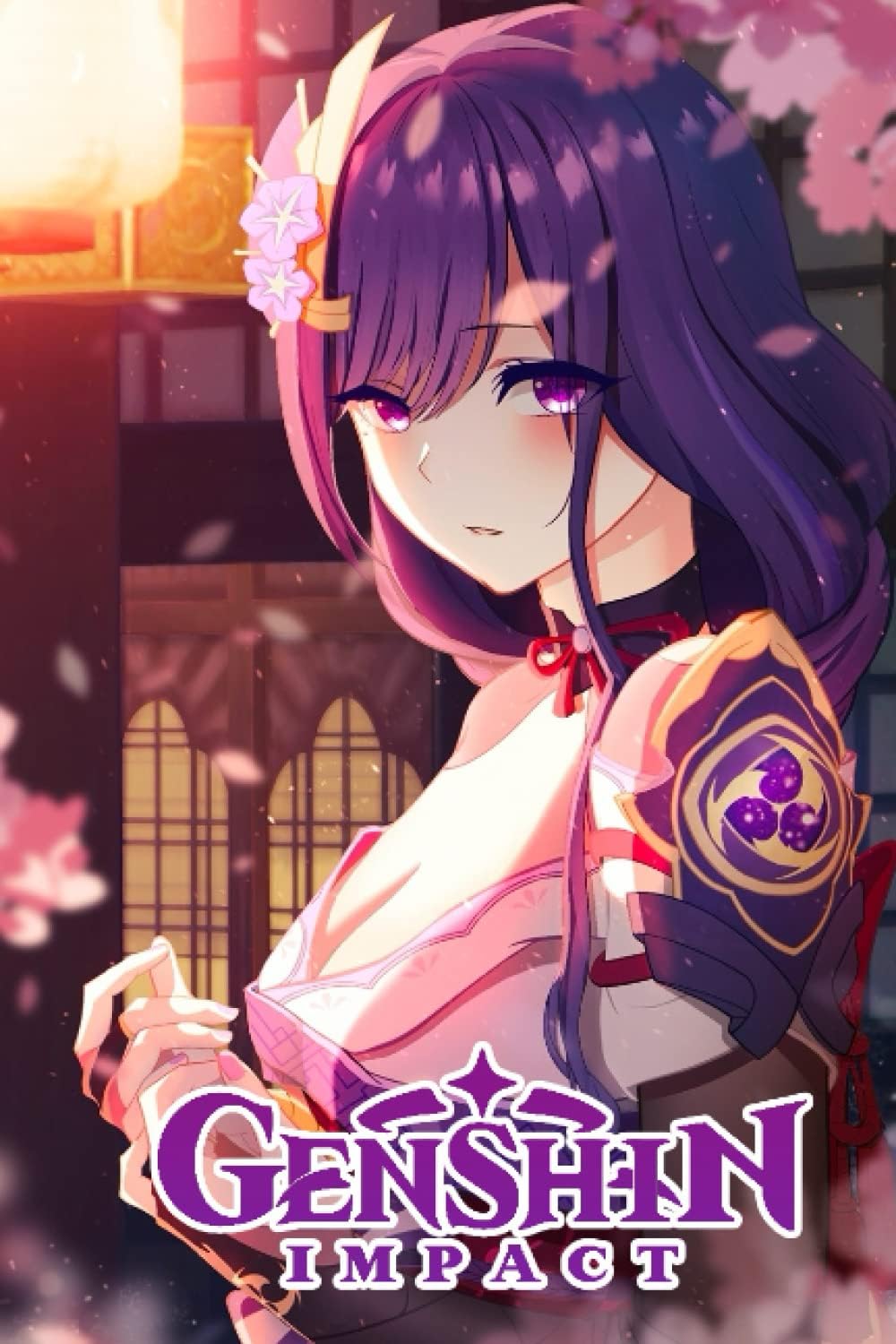 Genshin Impact Raiden Shogun Notebook: Raiden Shogun Notebook Genshin Impact Anime, Waifu Genshin Impact Notebook for Genshin Lovers... Paper for Sketching, Drawing , Writing