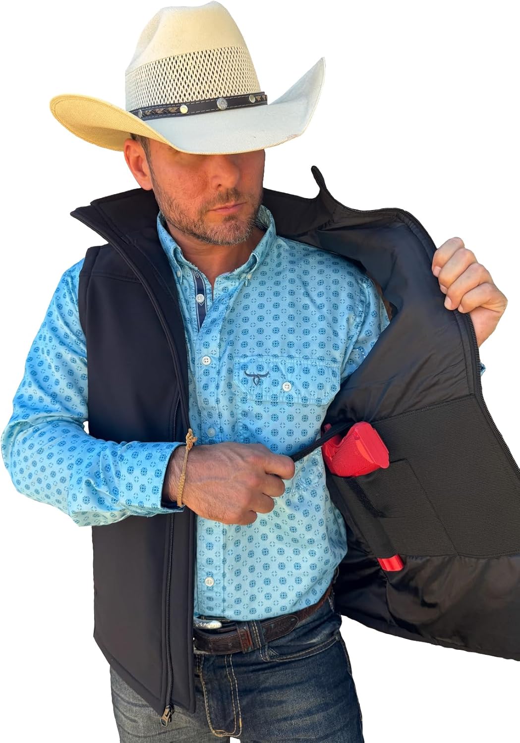 Drover Cowboy Threads Men's Concealed Carry Softshell Jackets