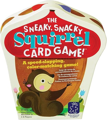 Educational Insights Juego de The Sneaky, Snacky Squirrel