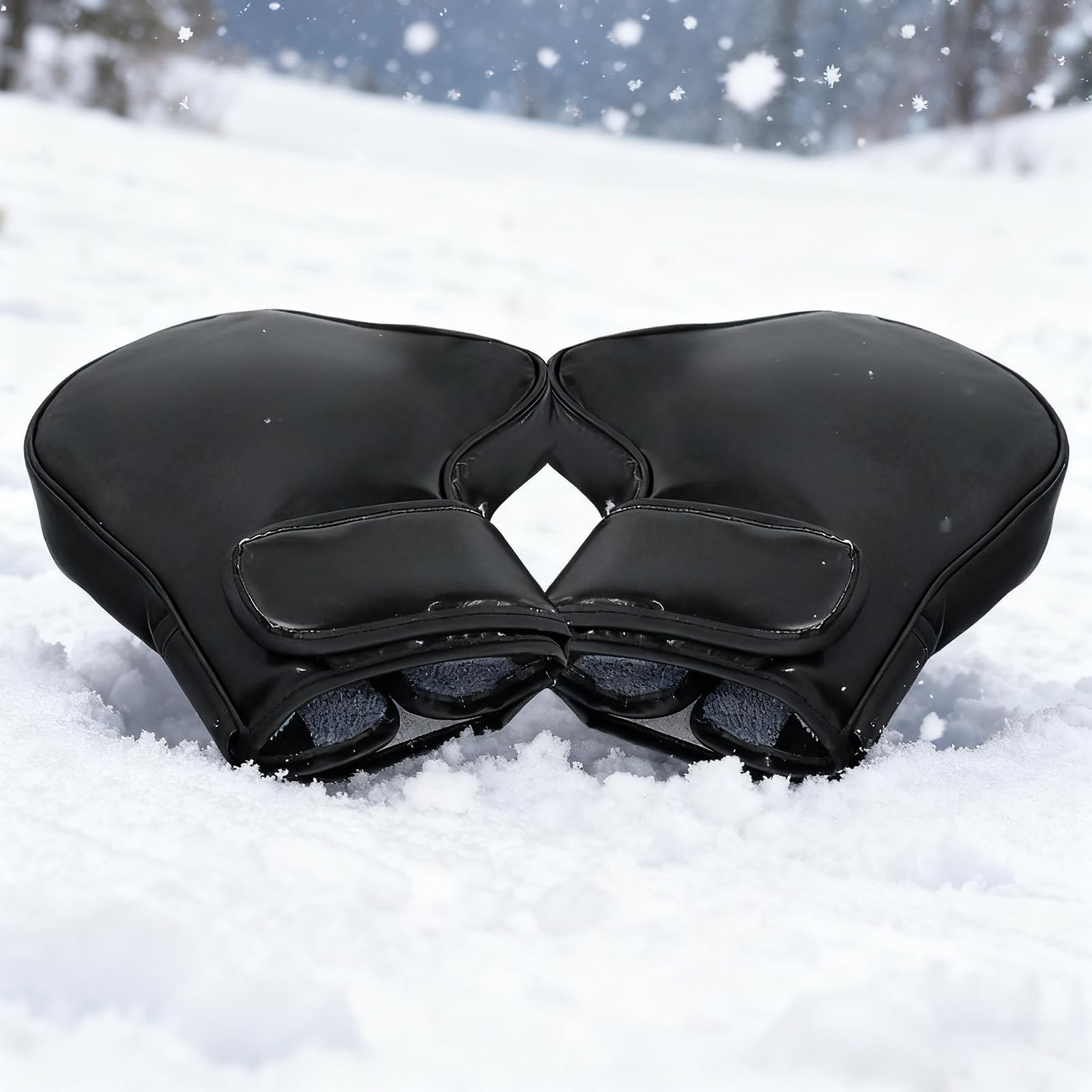 Roller Lenkerhandschuhe Warm Fahren Griffe Warme Abdeckung Fahrrad Griff Griff Abdeckung für Motorrad Off Road Bike Schneemobil Winter Täglich