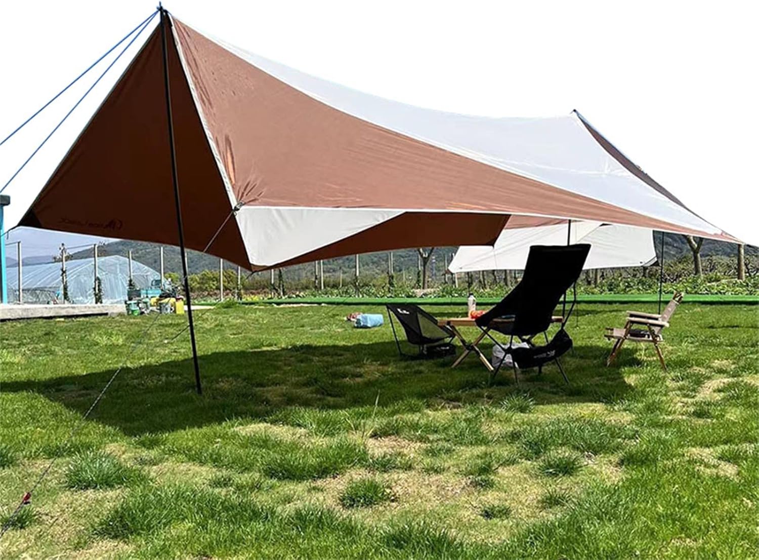 PEPDRO キャンプタープ防水ハンモックレインフライタープポータブルシェルターキャンプアウトドア旅行ビーチ サンシェード・シェルタ  Amazon.co.jp: PEPDRO キャンプ タープ 防水 レイン フライ テント ハンモック シェルター アウトドア ハイキング ピクニック  ビーチ用 ... キャンプ用タープ、フライシート、シェルター、サンシェード、キャノピー、防水、屋外、ピクニックに最適(440 White Green)