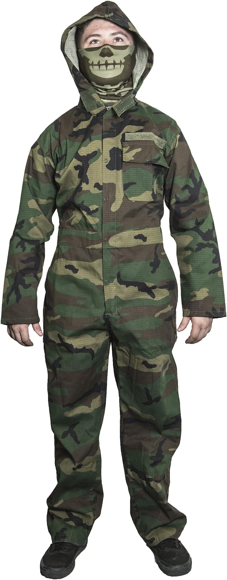 Black Wing Tactical Kids Camo Camouflage Combat Overall Boilersuit Coveralls