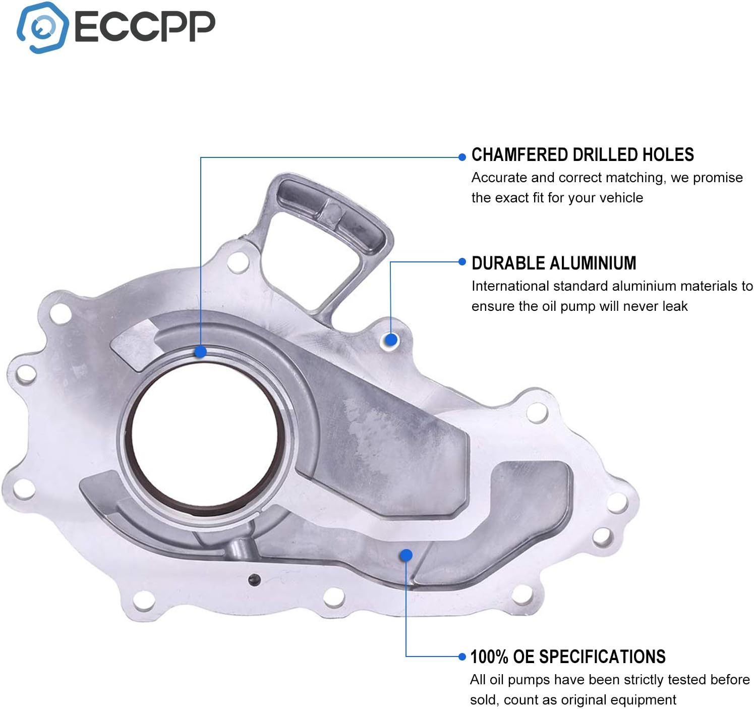 ECCPP Engine Oil Pump Fit for 1996-2000 for Toyota 4Runner Compatible with K334 Pump