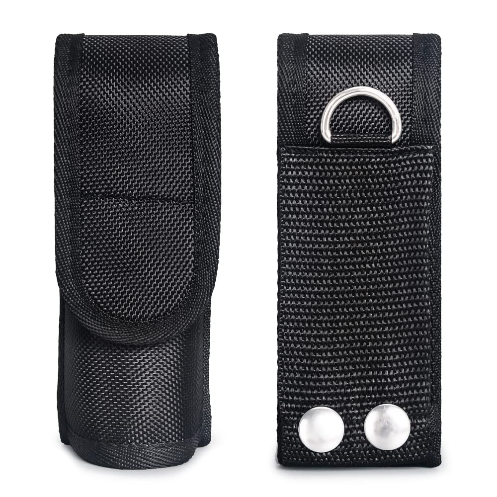 Flashlight Holster Tactical Flashlight Holster Flashlight Holder Molle, Adjustable Telescopic Flashlight Holster