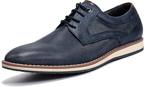 Mofri - Zapatos de vestir para hombre, estilo informal o formal Oxford