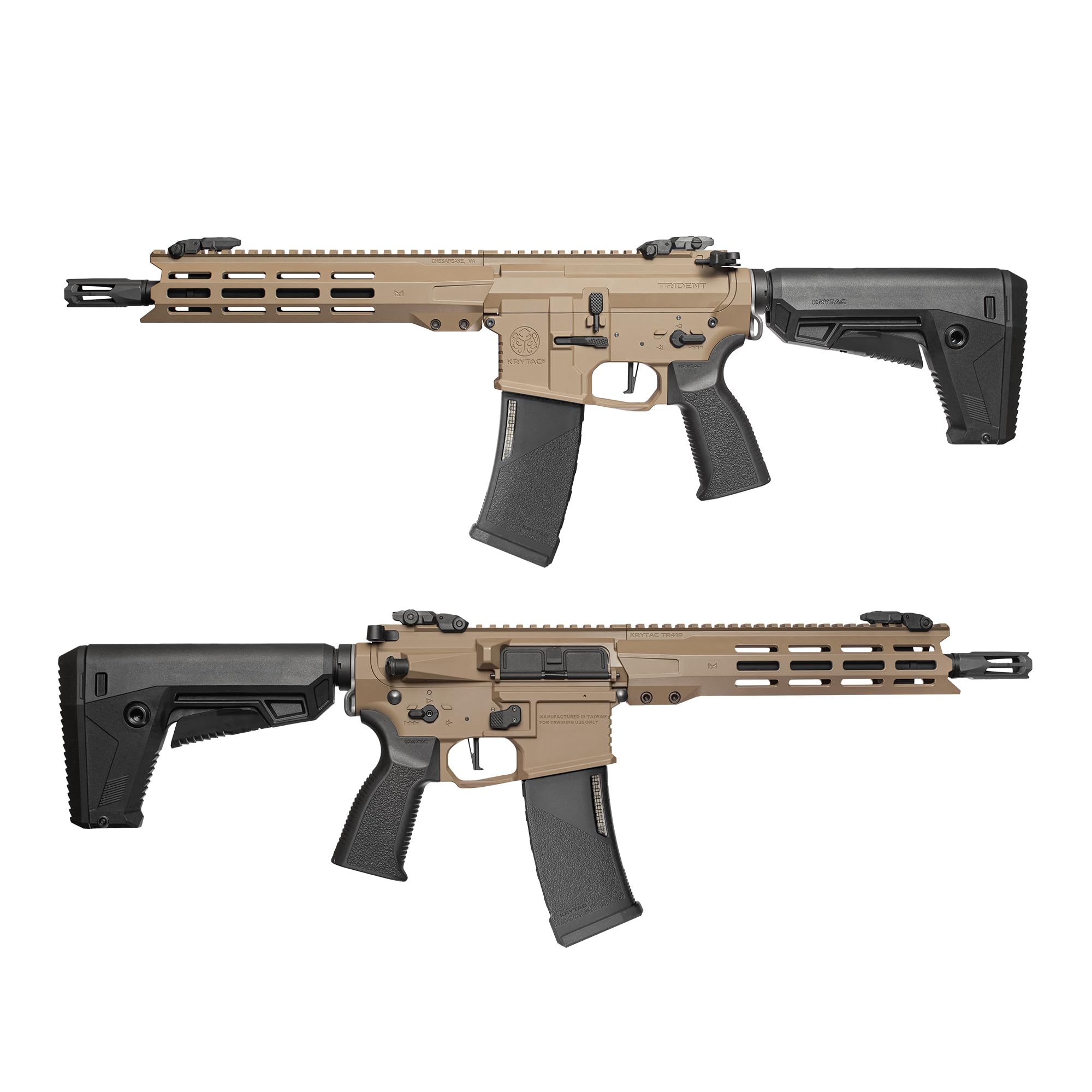 モデルガン￼￼ Amazon | KRYTAC(クライタック) Trident MK3 CRB-M FDE 電動ガン