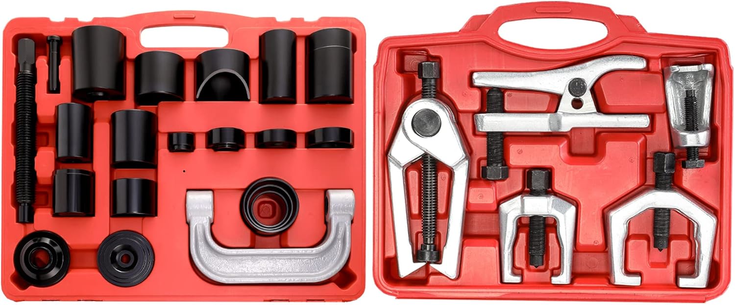 OMT 5in1 Ball Joint Separator Tool Set and Master Ball Joint Press Kit & UJoint