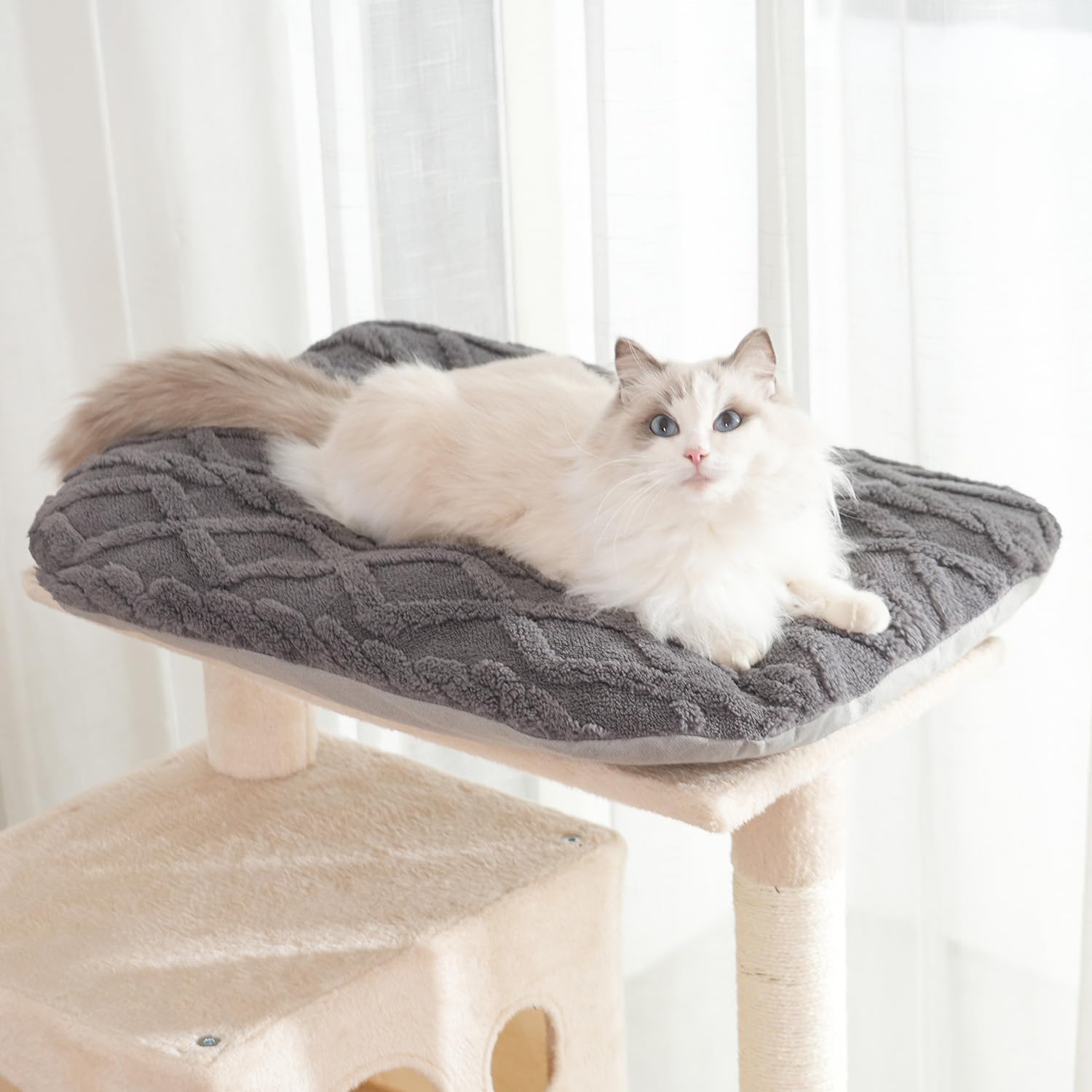 Colchoneta Calefactable para Mascotas Tamaño Mediano Lavable