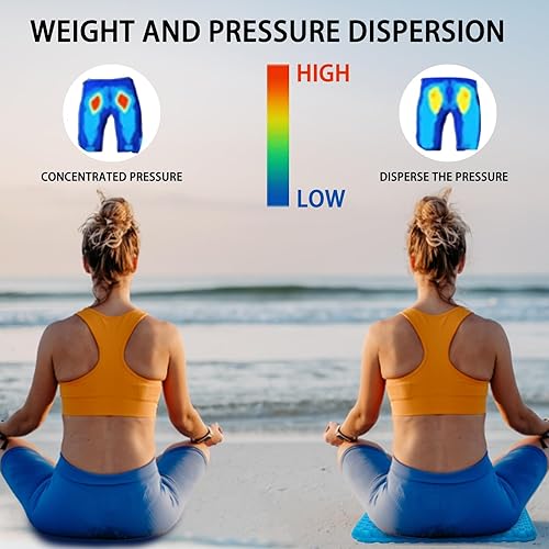 Miniatura 8 de Cojín de gel extra grueso, cojín de asiento fresco, asientos de silla, cojines de asiento de silla de ruedas, cojín de asiento de automóvil, cojines