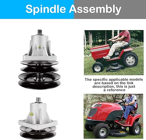 Miniatura 8 de Kit de reconstrucción de cubierta de 46 pulgadas para MTD White GT205 LT 946G 4600H Toro LX 460 465 466, husillo 112-0311 112-0383, hoja 112-0304