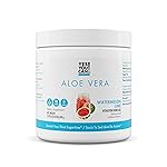 Yes You Can! Organic Aloe Vera Powder Drink Mix - Hydration Booster Infused with Pure Aloe Juice - Delicious Flavors - Made in USA - Antioxidant Rich - Watermelon Lime - 40 Servings (Pack of 2)