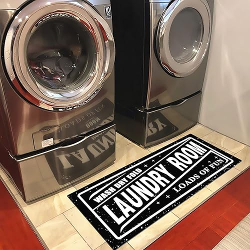 Miniatura 10 de Ukeler - Alfombra antideslizante, antifatiga, para cuarto de lavado, lavadero, baño, cocina