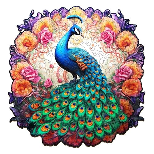 Jigfoxy Puzzle De Madera Para Adultos, Rompecabezas De Pavo Real Para Adultos, Rompecabezas De Madera Para Adultos Y Niños, Juguete Educativo Ú Jigfoxy Puzzle De Madera Para Adultos, Rompecabezas De Pavo Real Para Adultos, Rompecabezas De Madera Para Adultos Y Niños, Juguete Educativo Ú