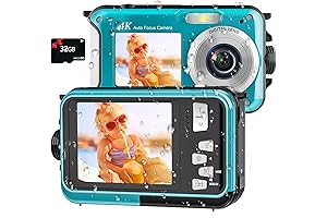 4K Waterproof Action Camera: Capture Underwater Adventures with Effortless Grace