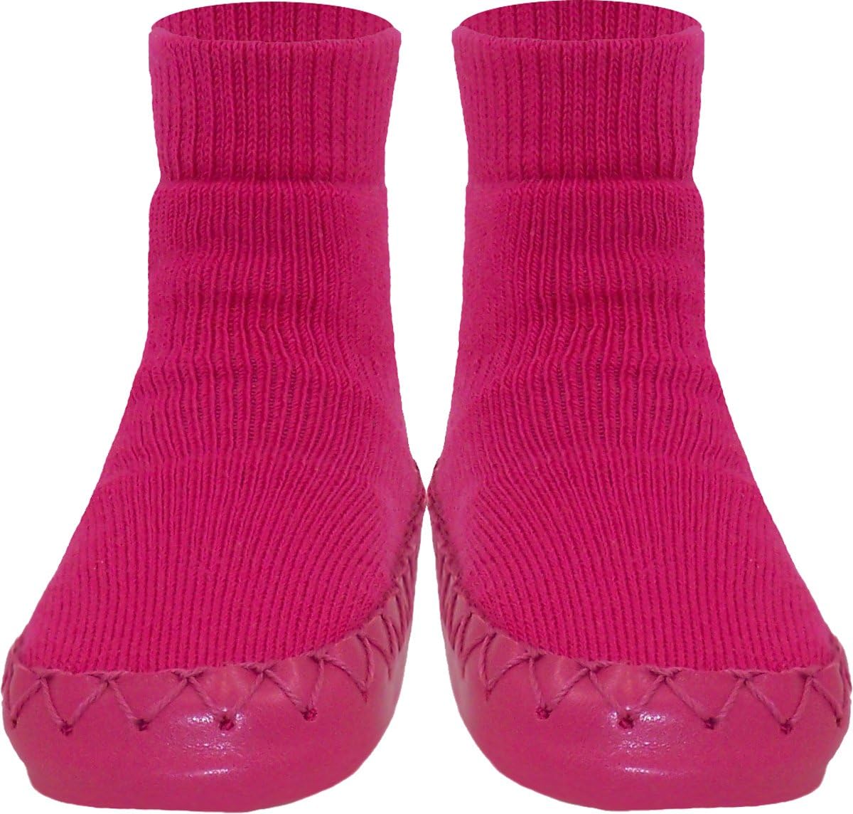 Konfetti Kids Swedish Moccasins House Slippers Shoes - Girls, Boys, Baby Slipper Socks - Home Footwear for Toddlers & Pre-School Children