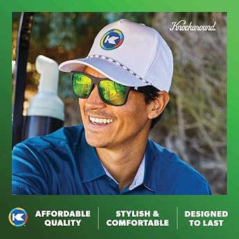 Knockaround Large Polarized Sunglasses for Men & Women - UV400 Protection