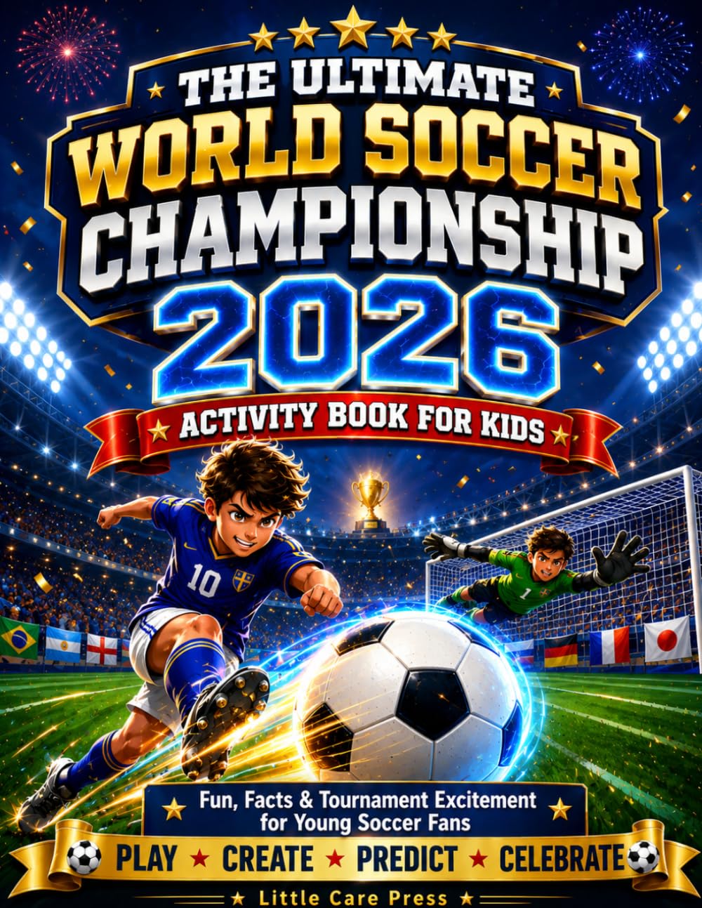 THE ULTIMATE WORLD SOCCER CHAMPIONSHIP 2026 ACTIVITY BOOK FOR KIDS: Fun, Facts & Tournament Excitement for Young Soccer Fans