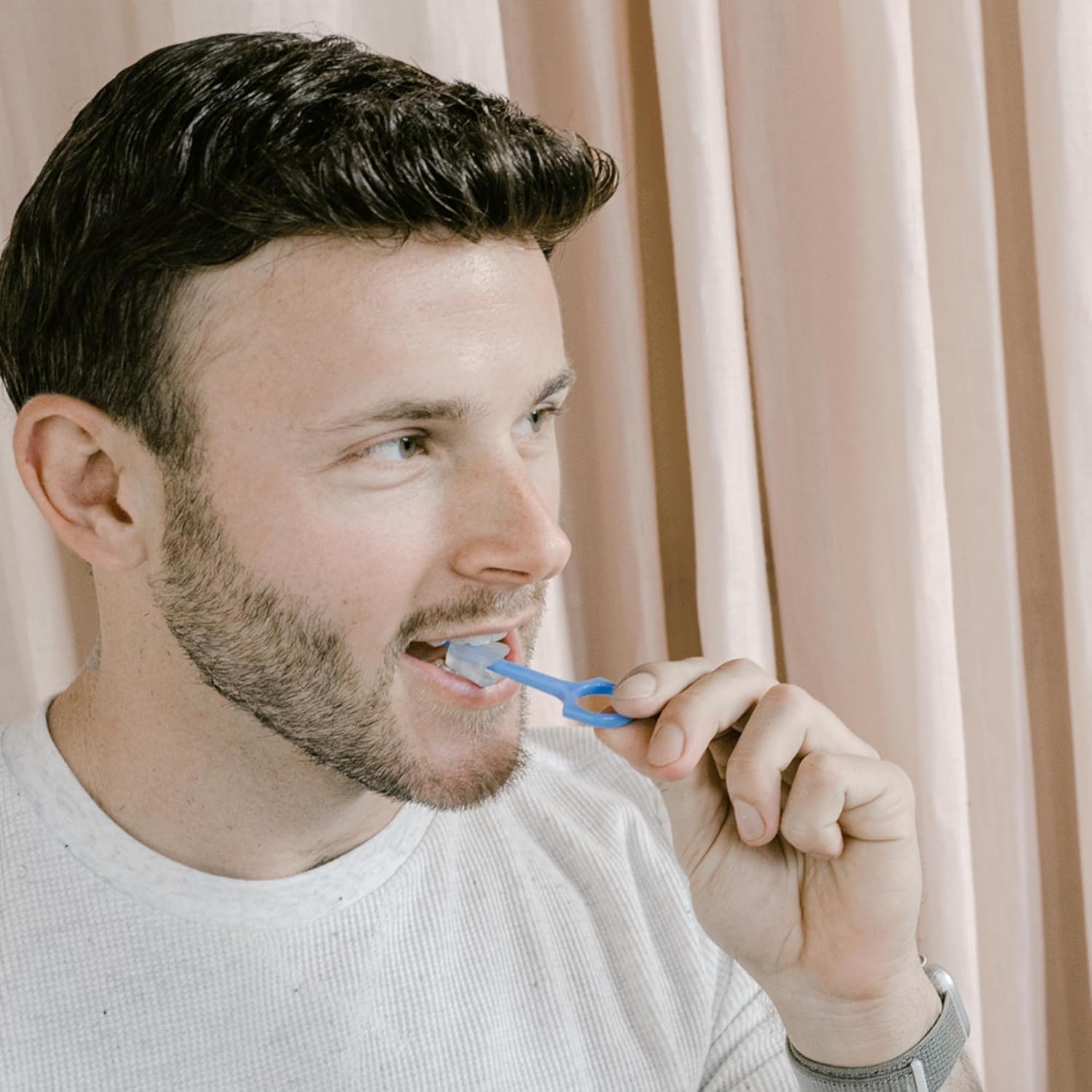 The Pultool 2 w 1 Clear Aligner Chewies i narzędzie do usuwania PUL do wyjmowanych szelek i tac Invisalign (2 szt., niebieski)