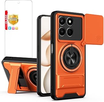 Compatible with Honor 400 Smart/Honor X7d Case 4G5G, Orange