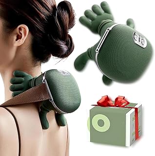 Thera Palm Massager,Neck and Shoulder Pro,Bionic Finger,N7 Master Hand Shoulder and Neck Massager, Real Hand Massagers for Muscles, Like Fingers (Green)