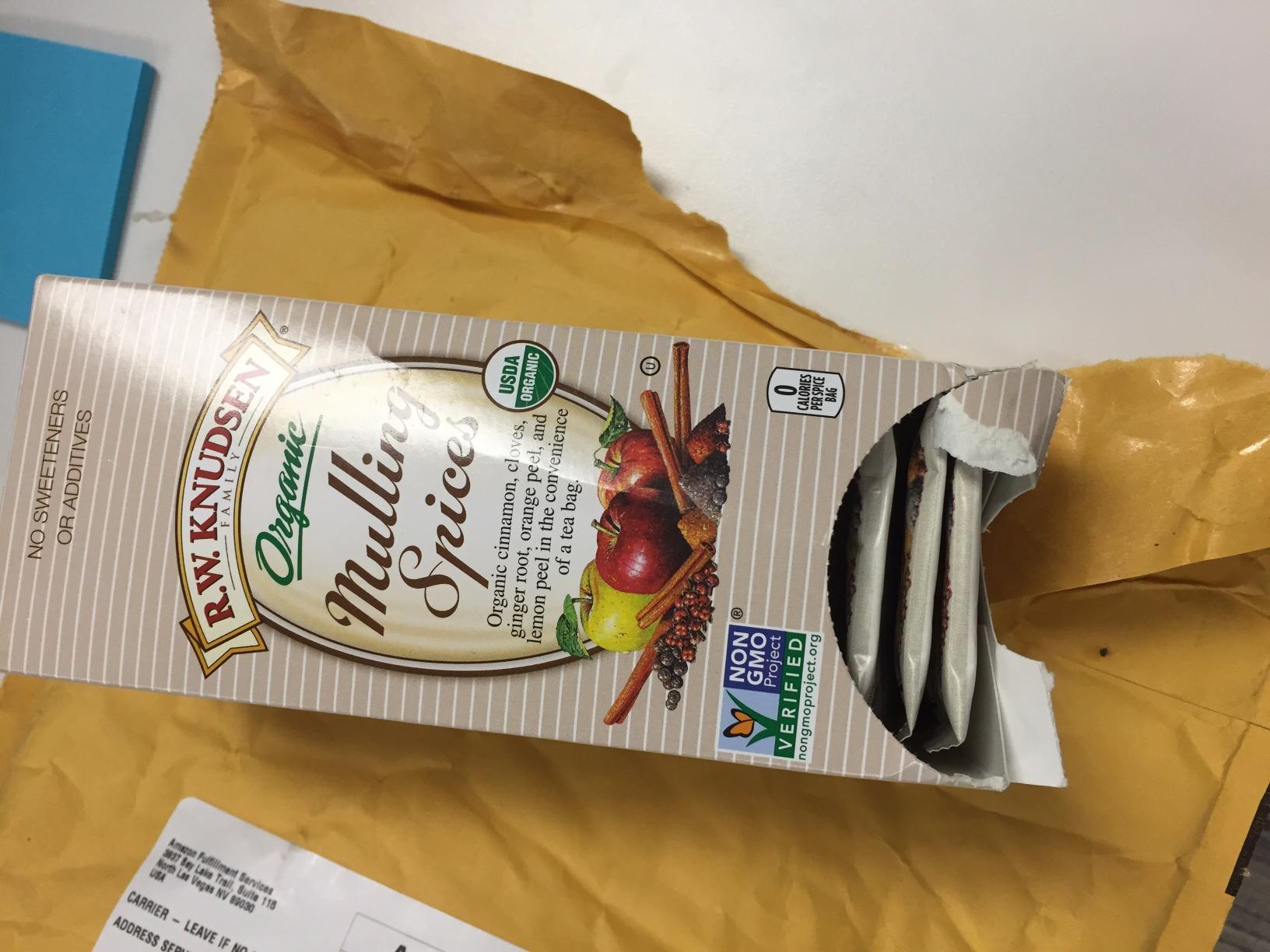 R.W. Knudsen Organic Mulling Spices, 1.75 Ounce Box