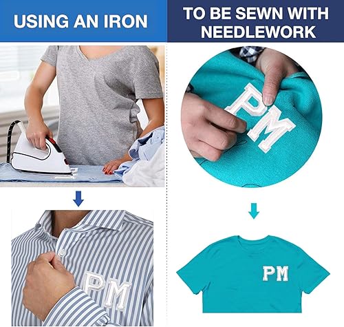 Miniatura 5 de Bfuee 30 parches de números para planchar, apliques de números bordados del 0 al 9, parches de números para ropa, vestido, sombrero, calcetines,