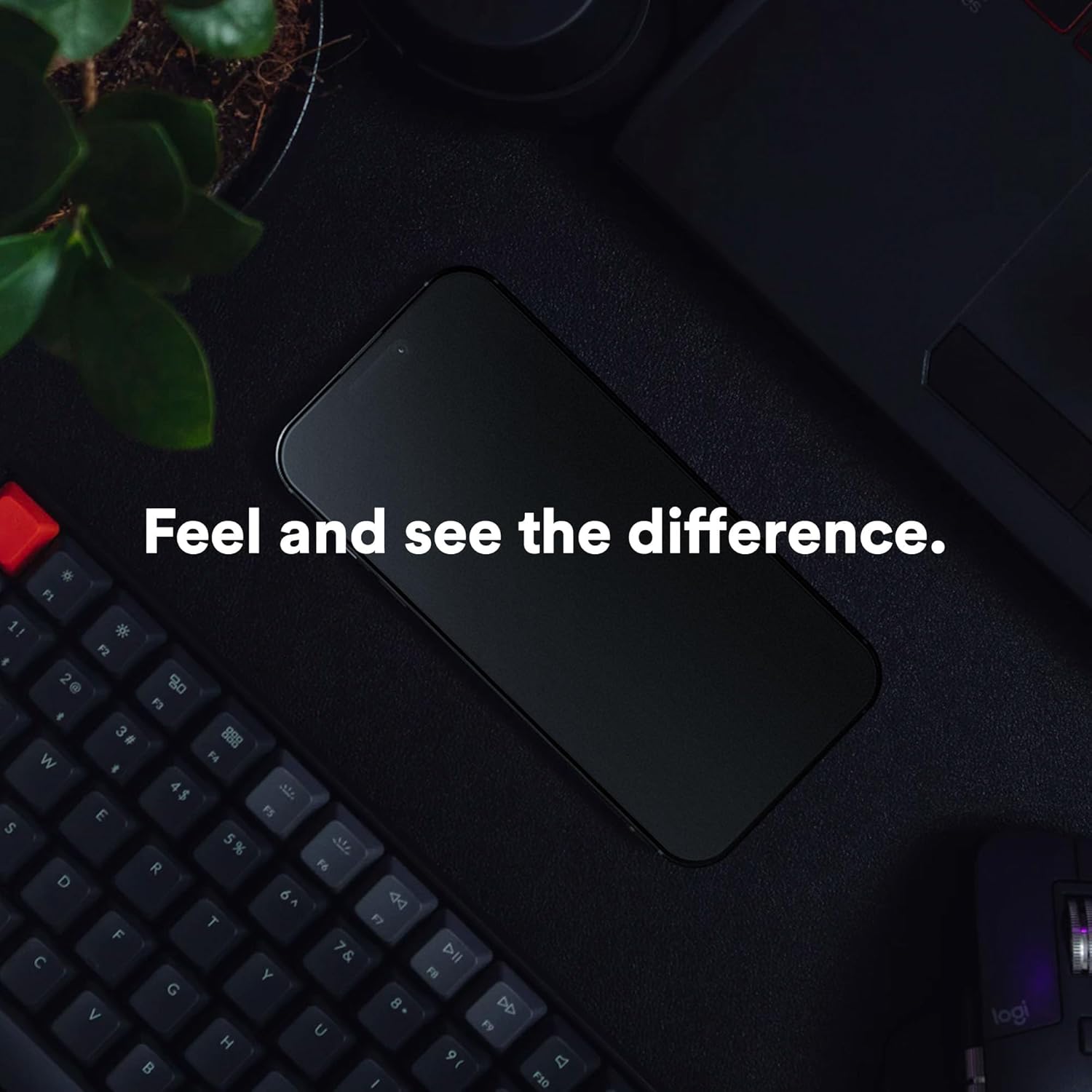 BodyGuardz Pure 3 Matte Glass Compatible with iPhone 16 Pro Screen Protector - Durable Anti-Glare Tempered Glass, Edge-to-Edge Coverage - Easy Install - Case-Friendly - Touch Sensitivity - Image 6