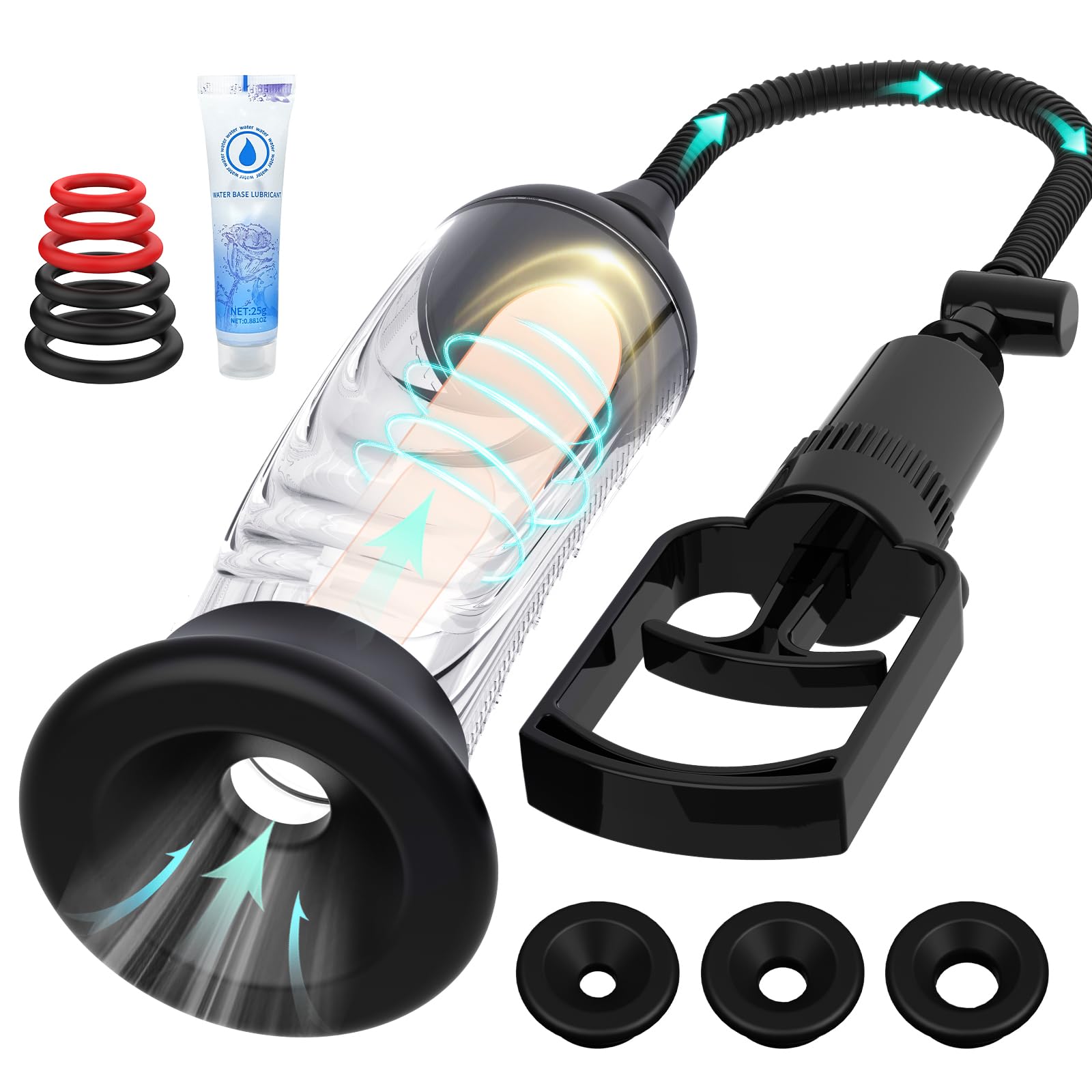 Update Penis Pump Masturbator Sex Toys - Penis Extender Male Mastuabors Toys for Penis Enlargement Male Sex Toy Penis Enlarger Sex Machine for Penis Extension Adult Toys Sex Toys4mens UK
