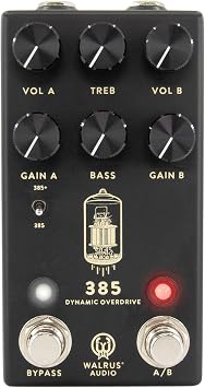 Walrus Audio 385 Overdrive mkII, Black
