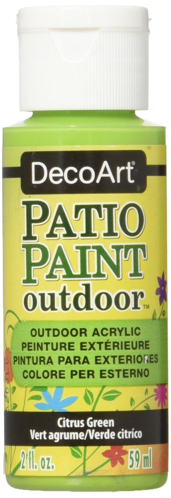 DecoArt Citrus Green Patio Paint 2oz