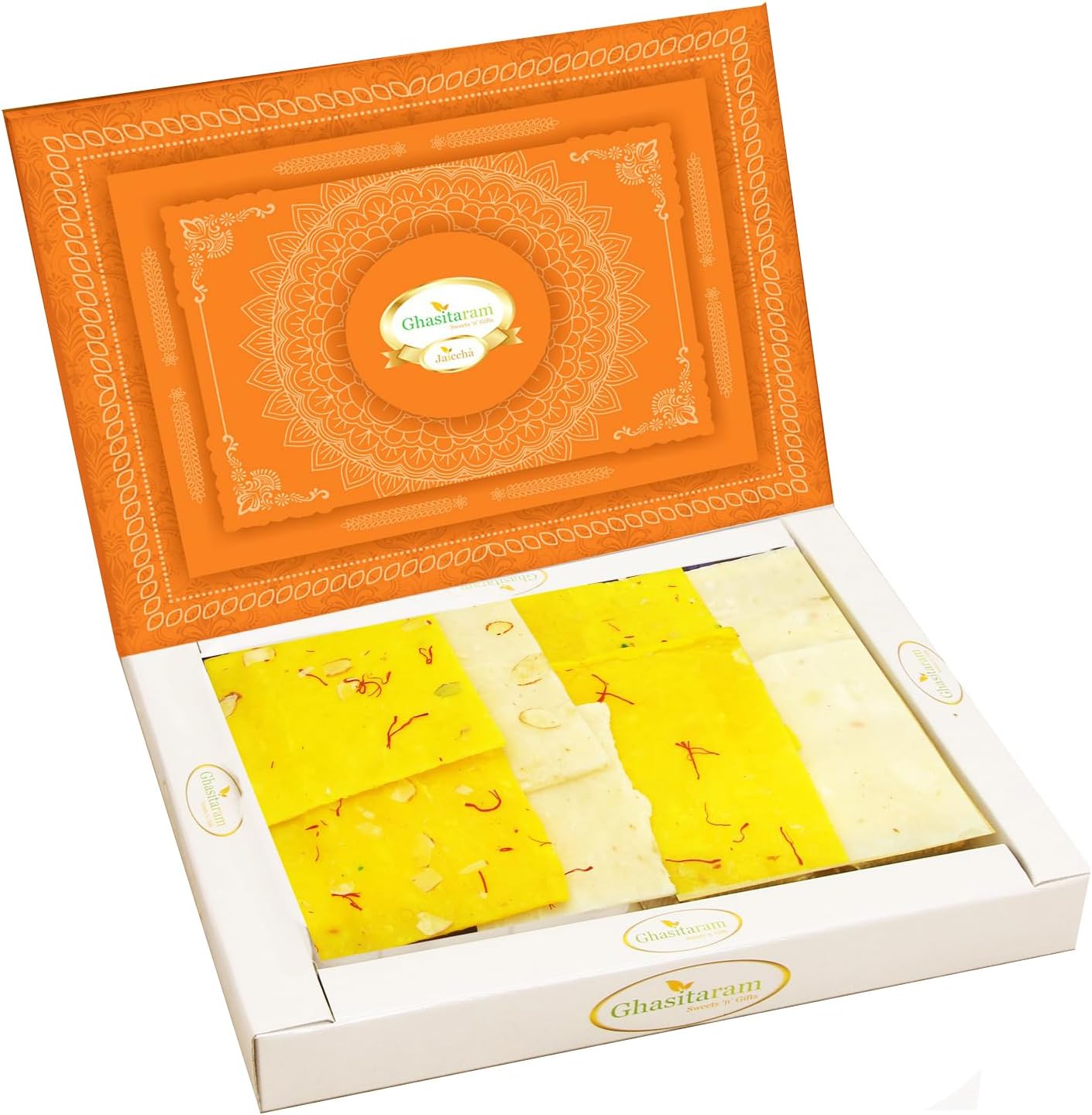 Ghasitaram Gifts ICE BOMBAY HALWA Sweets, 400gm