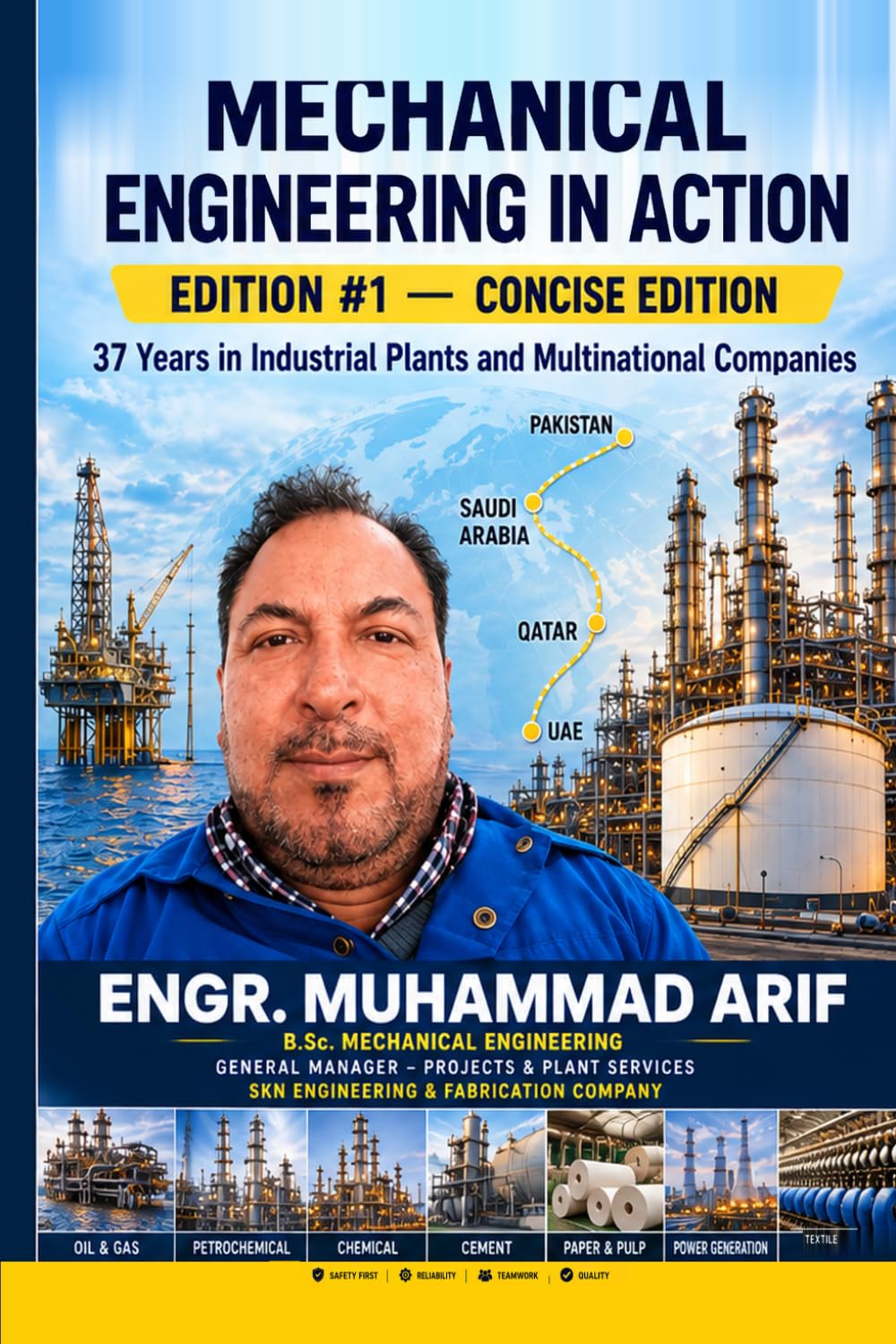 MECHANICAL ENGINEERING IN ACTION: 37 Years in industrial plants and multinational companies: 1