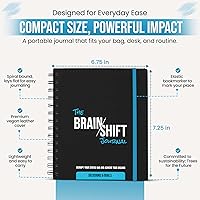 Vista 6 de The Behavior Shift Brain Shift Journal: Decisiones y objetivos - Planificador de productividad con indicaciones guiadas para crecimiento personal