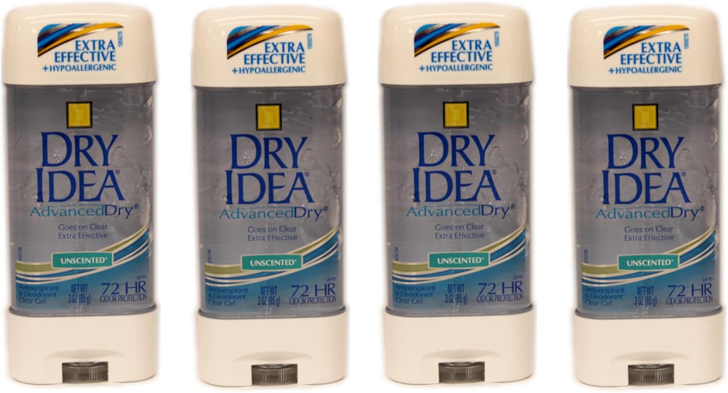 Dry Idea Antiperspirant Deodorant, Unscented, 3 Ounce Amazon.ca