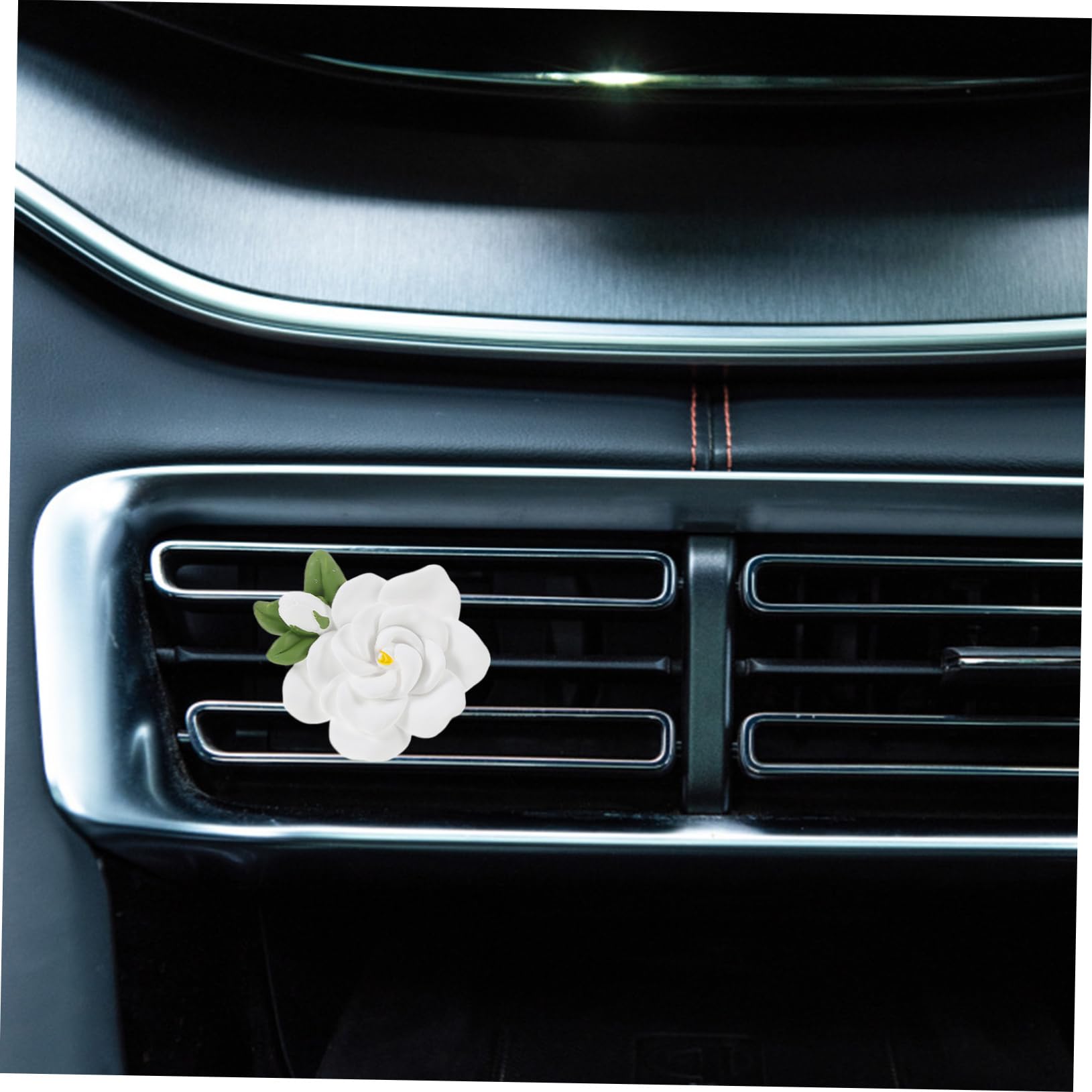 GLEAVI 5pezzi Clip Per Bocchette Aria Forma Di Fiore Decorazione Per Auto Con Profumo Di Installazione Semplice Atmosfera Rinfrescante Per Viaggi Confortevoli