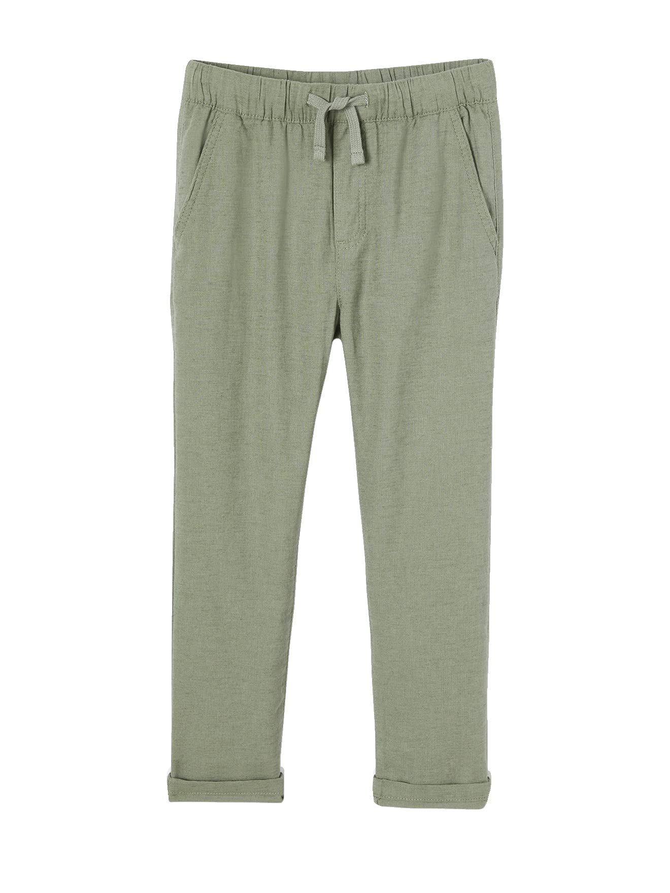 Vertbaudet Jungen Hose mit Leinenanteil