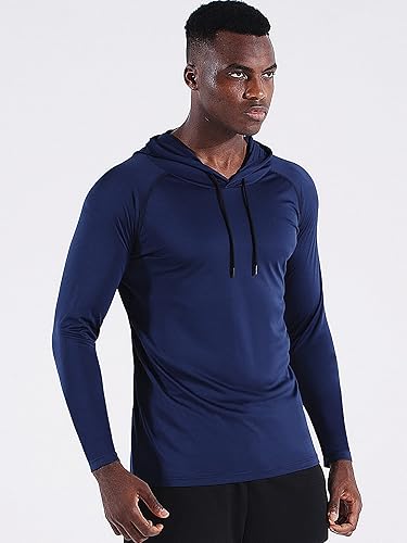 Miniatura 2 de CADMUS Camisas de pesca de manga larga para hombre, protección solar UPF 50+, sudaderas con capucha de ajuste seco